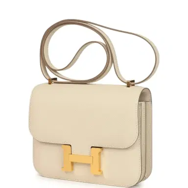 HERMÈS Hermes Constance 18 Craie Epsom Gold Hardware | Thumbnail 5 HERMÈS Hermes Constance 18 Craie Epsom Gold Hardware | Thumbnail 5