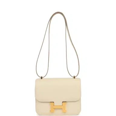HERMÈS Hermes Constance 18 Craie Epsom Gold Hardware | Thumbnail 7 HERMÈS Hermes Constance 18 Craie Epsom Gold Hardware | Thumbnail 7