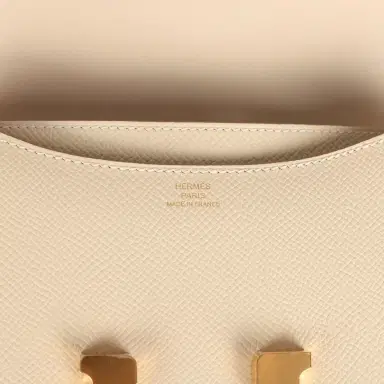 HERMÈS Hermes Constance 18 Craie Epsom Gold Hardware | Thumbnail 8 HERMÈS Hermes Constance 18 Craie Epsom Gold Hardware | Thumbnail 8