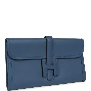 HERMÈS Hermes Jige Elan 29 Bleu Agate Swift | Thumbnail 2 HERMÈS Hermes Jige Elan 29 Bleu Agate Swift | Thumbnail 2