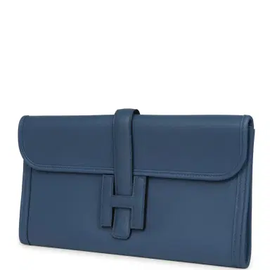 HERMÈS Hermes Jige Elan 29 Bleu Agate Swift | Thumbnail 5 HERMÈS Hermes Jige Elan 29 Bleu Agate Swift | Thumbnail 5
