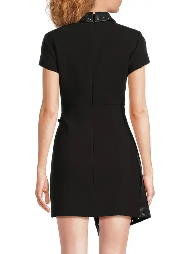 Likely Women's Elia Grommet-Detail Mixed-Media Minidress - Black - Size 0 | Thumbnail 5 Likely Women's Elia Grommet-Detail Mixed-Media Minidress - Black - Size 0 | Thumbnail 5