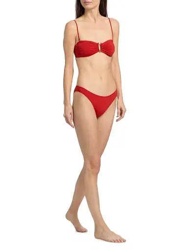 Nili Lotan Women's Stretch Low-Rise Bikini Bottom | Thumbnail 2 Nili Lotan Women's Stretch Low-Rise Bikini Bottom | Thumbnail 2