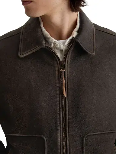 AG Jeans Men's Charles Leather Adventure Jacket - Adventure | Thumbnail 7 AG Jeans Men's Charles Leather Adventure Jacket - Adventure | Thumbnail 7
