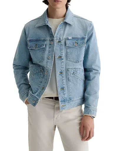 AG Jeans Men's Jackson Denim Jacket - Off The Grid | Thumbnail 3 AG Jeans Men's Jackson Denim Jacket - Off The Grid | Thumbnail 3