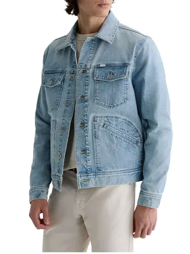 AG Jeans Men's Jackson Denim Jacket - Off The Grid | Thumbnail 4 AG Jeans Men's Jackson Denim Jacket - Off The Grid | Thumbnail 4