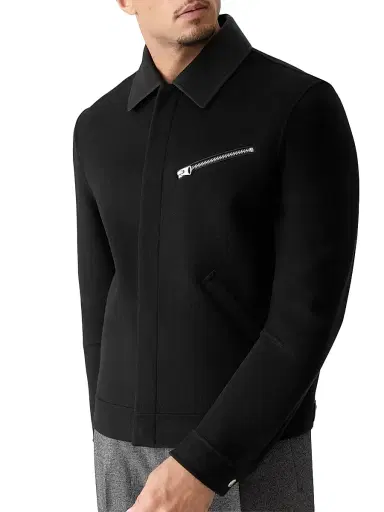 Mackage Men's Hayes Double-Faced Wool Jacket - Black | Thumbnail 6 Mackage Men's Hayes Double-Faced Wool Jacket - Black | Thumbnail 6