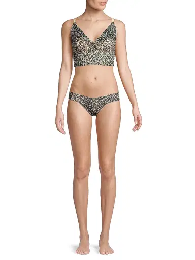 Hanky Panky Women's Classic Leopard Lace Low-Rise Thong | Thumbnail 2 Hanky Panky Women's Classic Leopard Lace Low-Rise Thong | Thumbnail 2