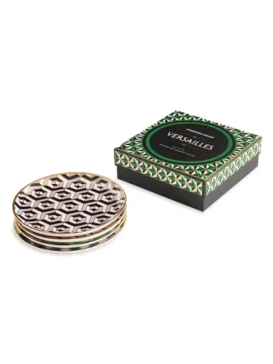 Jonathan Adler Versailles 4-Piece Small Plates Set | Thumbnail 2 Jonathan Adler Versailles 4-Piece Small Plates Set | Thumbnail 2