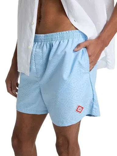 Casablanca Men's Monogram Swim Trunks | Thumbnail 5 Casablanca Men's Monogram Swim Trunks | Thumbnail 5