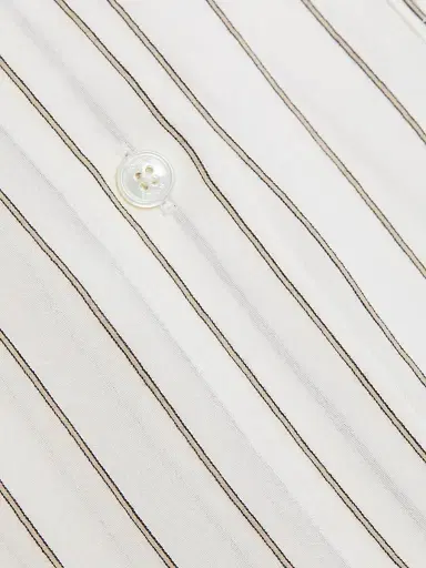 Toteme Women's Striped Summer Tunic - White Oyster | Thumbnail 7 Toteme Women's Striped Summer Tunic - White Oyster | Thumbnail 7