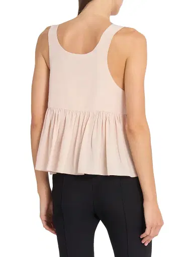 Chloé Women's Babydoll Silk Top - Delicate Pink | Thumbnail 5 Chloé Women's Babydoll Silk Top - Delicate Pink | Thumbnail 5