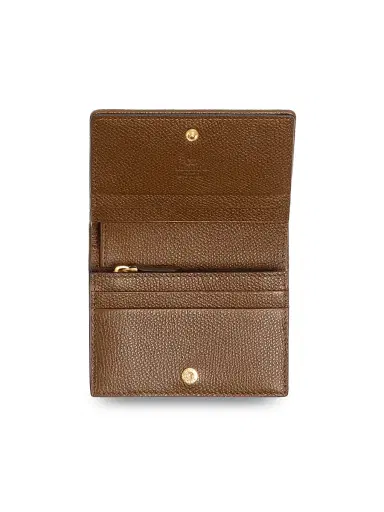 Valentino Garavani Women's VLogo Signature Wallet in Denim with Floral Embroidery - Denim | Thumbnail 4 Valentino Garavani Women's VLogo Signature Wallet in Denim with Floral Embroidery - Denim | Thumbnail 4