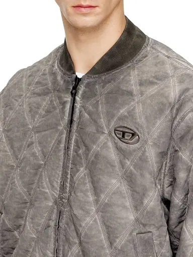 Diesel Men's Treat Diamond-Quilted Bomber Jacket | Thumbnail 5 Diesel Men's Treat Diamond-Quilted Bomber Jacket | Thumbnail 5