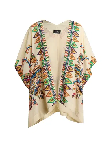Etro Women's Paisley Kimono-Inspired Cover-Up | Thumbnail 1 Etro Women's Paisley Kimono-Inspired Cover-Up | Thumbnail 1