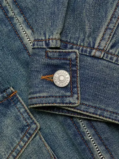 MM6 Maison Margiela Women's Denim Oversized Jacket - Blue | Thumbnail 7 MM6 Maison Margiela Women's Denim Oversized Jacket - Blue | Thumbnail 7