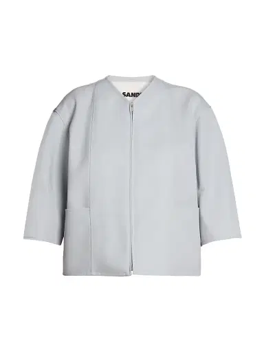 Jil Sander Women's Wool Relaxed-Fit Jacket | Thumbnail 1 Jil Sander Women's Wool Relaxed-Fit Jacket | Thumbnail 1