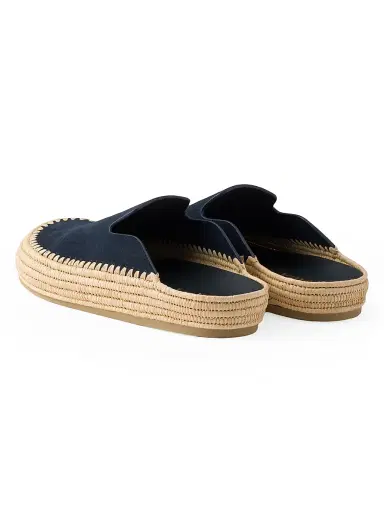 Prada Men's Suede Mules - Blue - Size 11 | Thumbnail 3 Prada Men's Suede Mules - Blue - Size 11 | Thumbnail 3