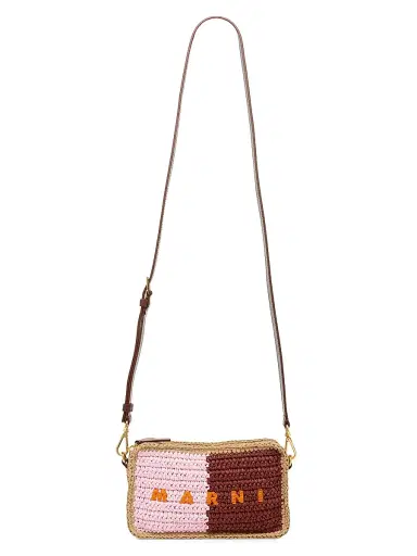 Marni Men's Logo Woven Camera Bag | Thumbnail 6 Marni Men's Logo Woven Camera Bag | Thumbnail 6