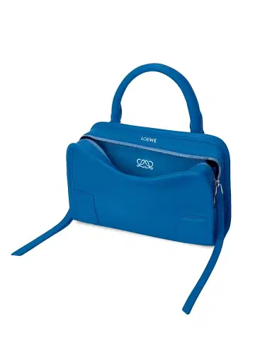 LOEWE Women's Amazona Mini Leather Top Handle Bag - Royal Azur | Thumbnail 4 LOEWE Women's Amazona Mini Leather Top Handle Bag - Royal Azur | Thumbnail 4