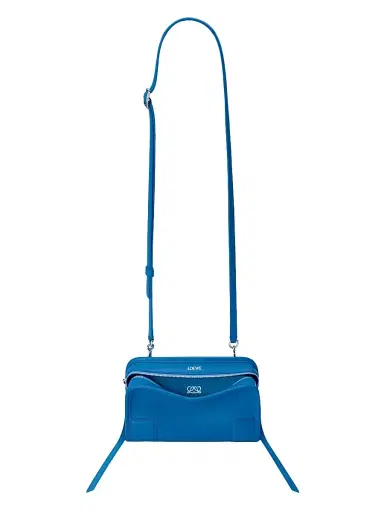 LOEWE Women's Amazona Mini Leather Top Handle Bag - Royal Azur | Thumbnail 7 LOEWE Women's Amazona Mini Leather Top Handle Bag - Royal Azur | Thumbnail 7