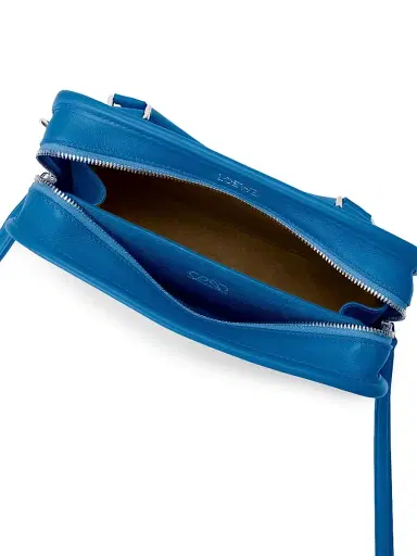 LOEWE Women's Amazona Mini Leather Top Handle Bag - Royal Azur | Thumbnail 9 LOEWE Women's Amazona Mini Leather Top Handle Bag - Royal Azur | Thumbnail 9