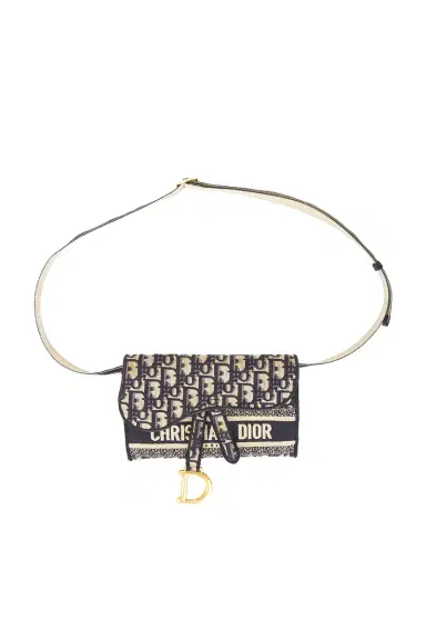 dior Dior Oblique Slim Saddle Pouch | Thumbnail 3 dior Dior Oblique Slim Saddle Pouch | Thumbnail 3