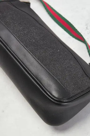 Gucci Denim Pochette Shoulder Bag | Thumbnail 12 Gucci Denim Pochette Shoulder Bag | Thumbnail 12