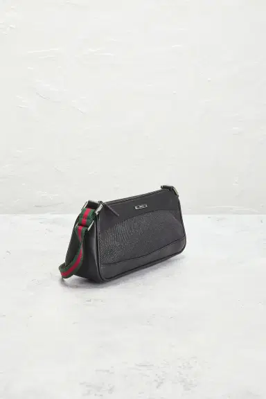 Gucci Denim Pochette Shoulder Bag | Thumbnail 6 Gucci Denim Pochette Shoulder Bag | Thumbnail 6