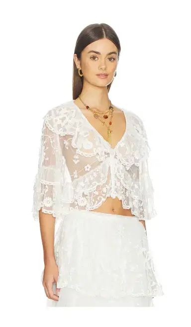 LoveShackFancy Vessia Top | Thumbnail 2 LoveShackFancy Vessia Top | Thumbnail 2