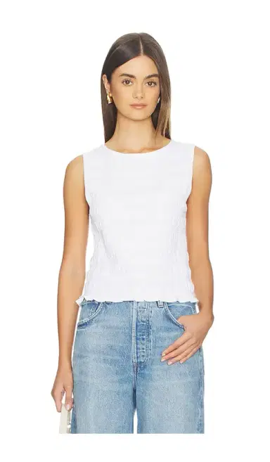 Madewell Smocked Boatneck Tank Top | Thumbnail 1 Madewell Smocked Boatneck Tank Top | Thumbnail 1