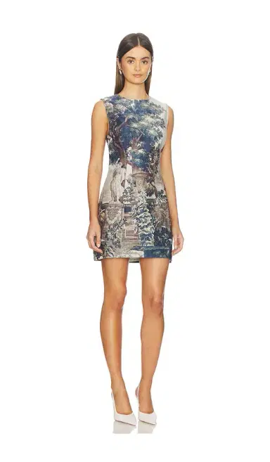 Courtney Zheng Denim Mini Dress | Thumbnail 2 Courtney Zheng Denim Mini Dress | Thumbnail 2