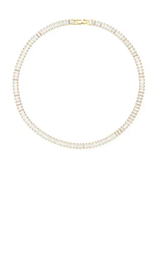 Iced Baguette Tennis Necklace Iced Baguette Tennis Necklace