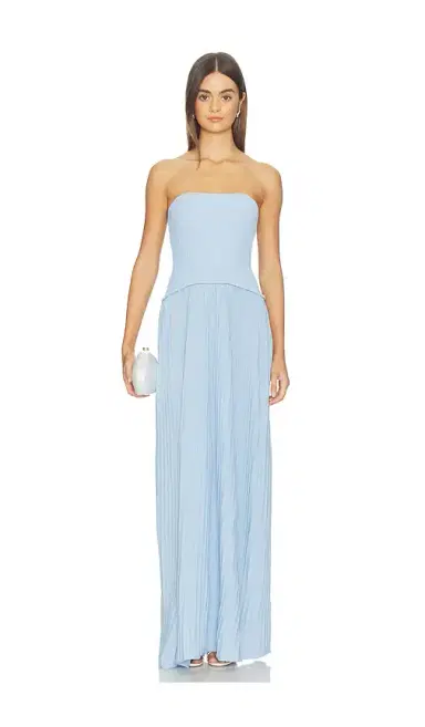 Solid & Striped The Strapless Soglio Dress | Thumbnail 2 Solid & Striped The Strapless Soglio Dress | Thumbnail 2
