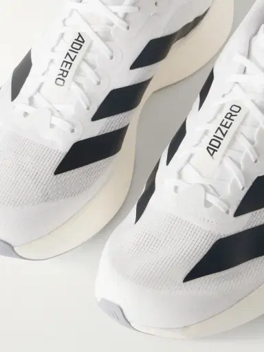 ADIDAS RUNNING Adizero Evo SL Striped Mesh Running Sneakers - Men | Thumbnail 5 ADIDAS RUNNING Adizero Evo SL Striped Mesh Running Sneakers - Men | Thumbnail 5