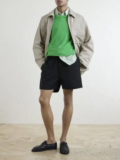 Auralee Wool-Canvas Blouson Jacket - Men | Thumbnail 2 Auralee Wool-Canvas Blouson Jacket - Men | Thumbnail 2