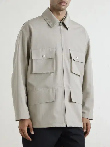 Auralee Wool-Canvas Blouson Jacket - Men | Thumbnail 3 Auralee Wool-Canvas Blouson Jacket - Men | Thumbnail 3