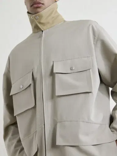 Auralee Wool-Canvas Blouson Jacket - Men | Thumbnail 5 Auralee Wool-Canvas Blouson Jacket - Men | Thumbnail 5