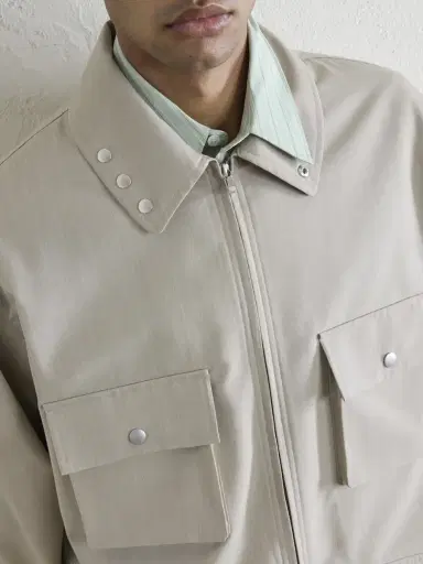 Auralee Wool-Canvas Blouson Jacket - Men | Thumbnail 6 Auralee Wool-Canvas Blouson Jacket - Men | Thumbnail 6