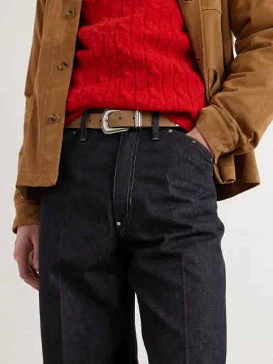 Polo Ralph Lauren 3cm Leather Belt - Men | Thumbnail 2 Polo Ralph Lauren 3cm Leather Belt - Men | Thumbnail 2