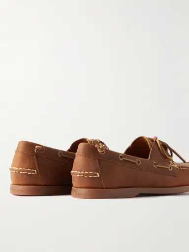 Polo Ralph Lauren Merton Leather Boat Shoes - Men | Thumbnail 5 Polo Ralph Lauren Merton Leather Boat Shoes - Men | Thumbnail 5