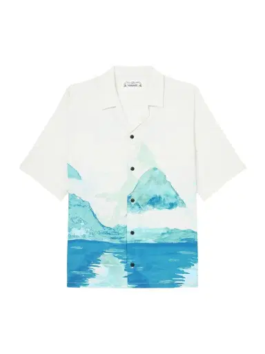 MANAAKI Paradise Camp-Collar Printed Lyocell Shirt - Men | Thumbnail 1 MANAAKI Paradise Camp-Collar Printed Lyocell Shirt - Men | Thumbnail 1
