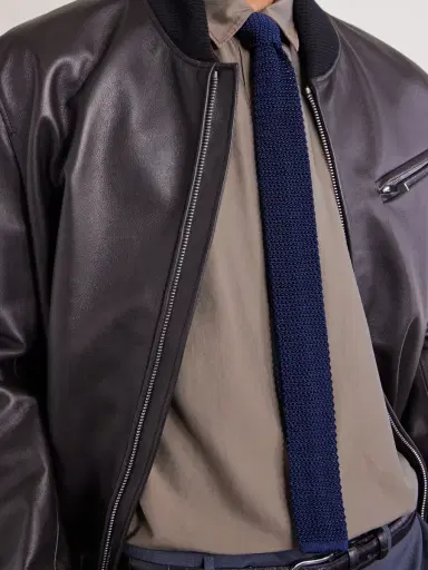 Canali Garment-Dyed Cotton and Silk-Blend Shirt - Men | Thumbnail 5 Canali Garment-Dyed Cotton and Silk-Blend Shirt - Men | Thumbnail 5