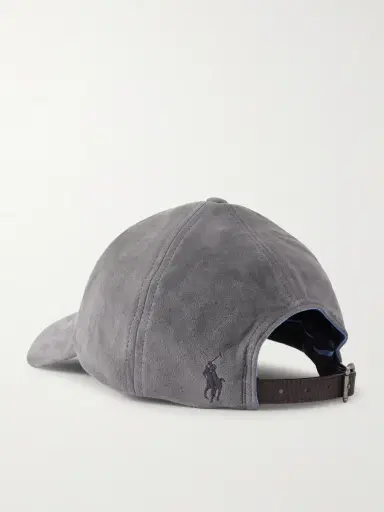 Polo Ralph Lauren Logo-Embroidered Suede Baseball Cap - Men | Thumbnail 4 Polo Ralph Lauren Logo-Embroidered Suede Baseball Cap - Men | Thumbnail 4