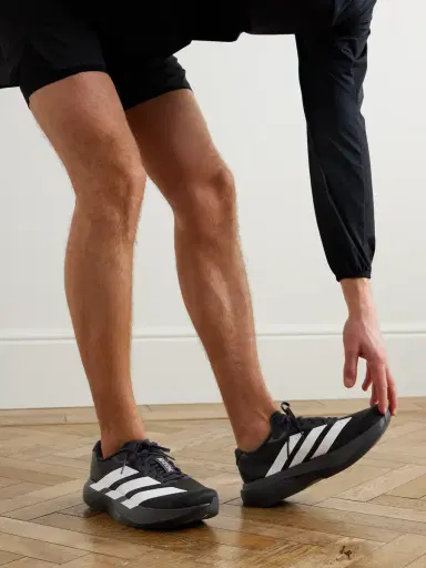 ADIDAS RUNNING Adizero Evo SL Striped Mesh Running Sneakers - Men | Thumbnail 2 ADIDAS RUNNING Adizero Evo SL Striped Mesh Running Sneakers - Men | Thumbnail 2