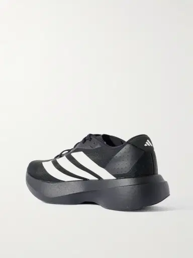 ADIDAS RUNNING Adizero Evo SL Striped Mesh Running Sneakers - Men | Thumbnail 4 ADIDAS RUNNING Adizero Evo SL Striped Mesh Running Sneakers - Men | Thumbnail 4