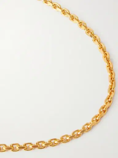 Mikia Gold-Plated Sterling Silver Emerald Chain Bracelet - Men | Thumbnail 5 Mikia Gold-Plated Sterling Silver Emerald Chain Bracelet - Men | Thumbnail 5