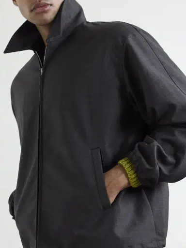 Auralee Wool Blouson Jacket - Men | Thumbnail 5 Auralee Wool Blouson Jacket - Men | Thumbnail 5
