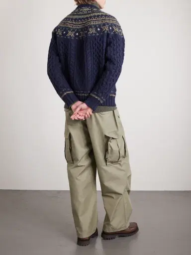 Beams Plus Cable-Knit Wool Sweater - Men | Thumbnail 3 Beams Plus Cable-Knit Wool Sweater - Men | Thumbnail 3