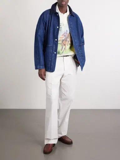 Polo Ralph Lauren Logo-Appliquéd Printed Cashmere Sweater - Men | Thumbnail 2 Polo Ralph Lauren Logo-Appliquéd Printed Cashmere Sweater - Men | Thumbnail 2